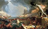 The Course of Empire Destruction by Thomas Cole